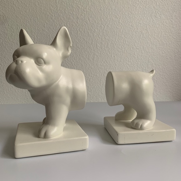 frenchie bookends